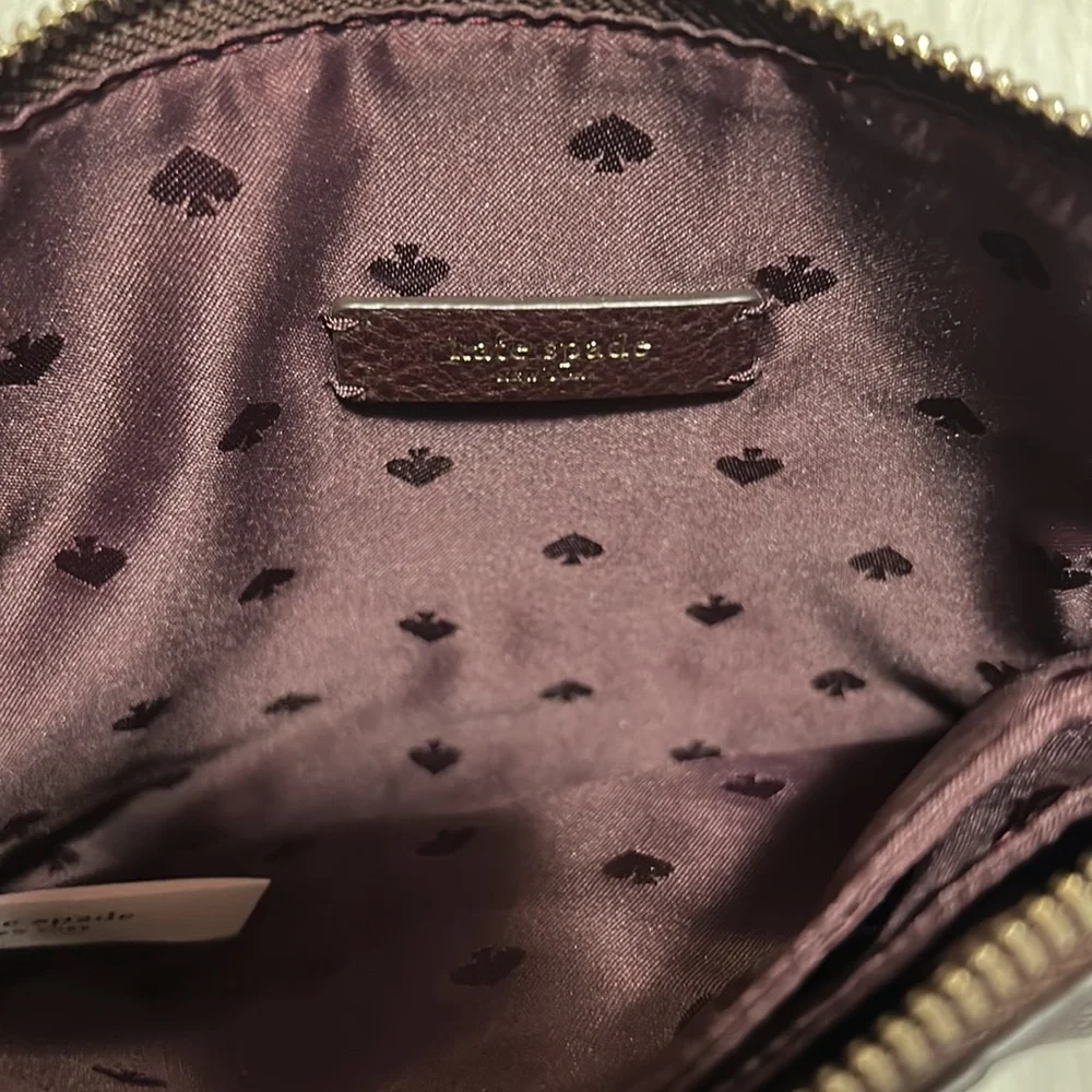 Kate spade pebbled leather crossbody & Leila small slim bifold wallet - Picture 5 of 11